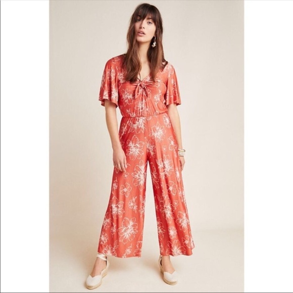FARM Rio Pants - Farm Rio for Anthropologie Jacobella Jumpsuit XS new with tag